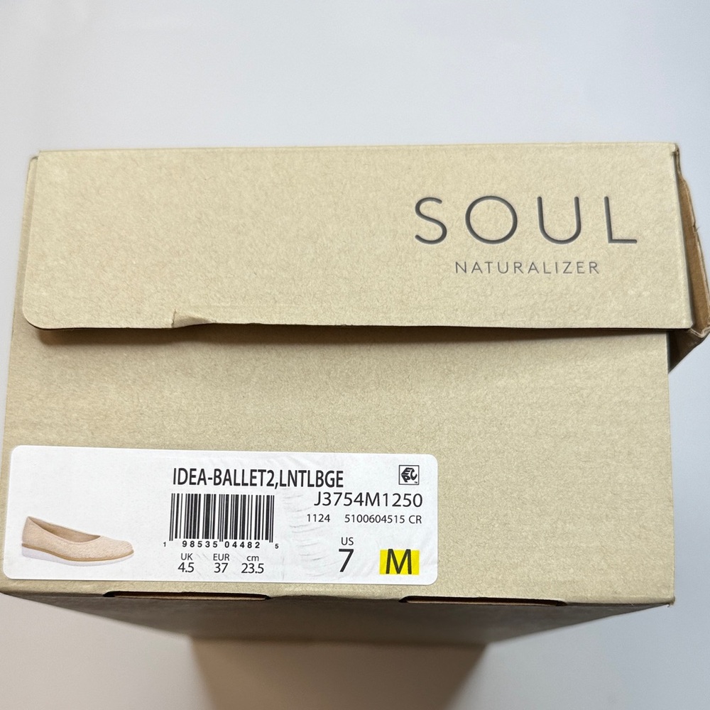 Soul Naturalizer Women's Idea-Ballet Flats- Light Beige- Size 7M - Picture 6 of 12